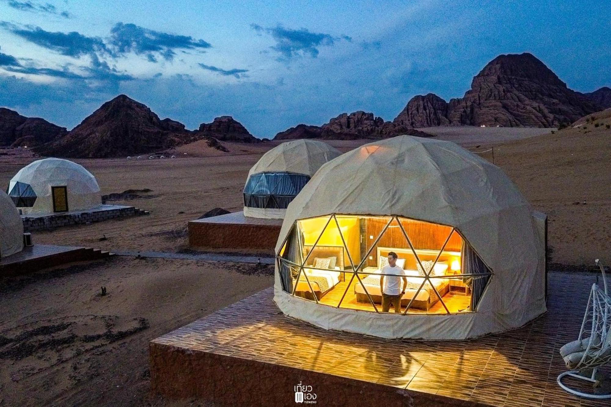 Rum Jordan Camp And Tours Hotel Wadi Rum Exterior photo